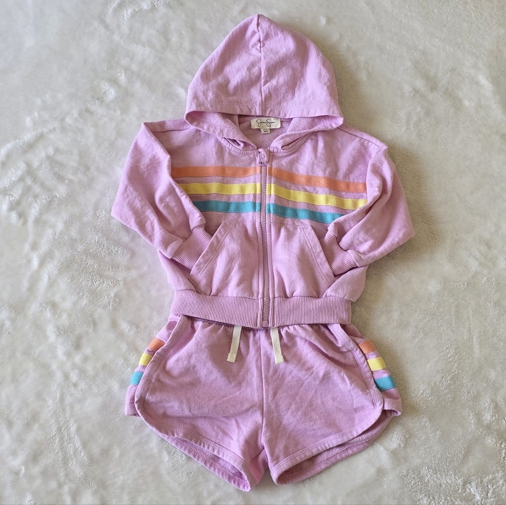Jessica Simpson Pink and Orange Hoodie - Picture 3 of 7